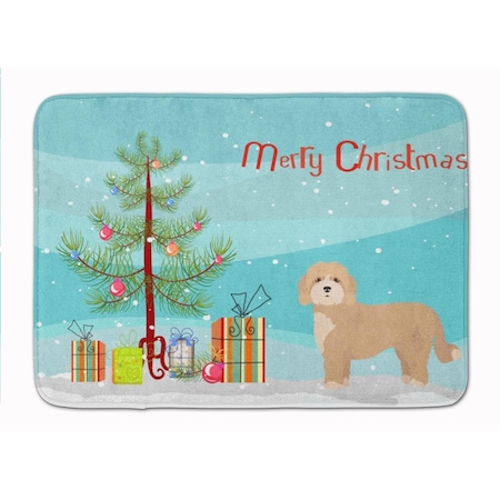 Carolines Treasures Cavachon Christmas Tree Machine Washable Memory Foam Mat CK3810RUG